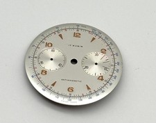 NOS Vintage Swiss Chronograph Dial 34mm