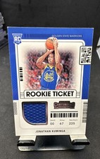 2021-22 Panini Contenders - Rookie Ticket Swatches Jonathan Kuminga #RTS-JKU...