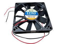 FP-108DT/DC-12V-S2B, EZ FAN 80mm x 15mm 12V DC Cooling Fan  45 CFM