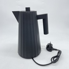 Alessi Plissé MDL06 B/UK - Elektrischer Wasserkocher aus Thermoplastischem Harz,