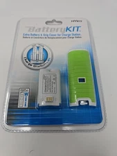 Nyko Wii Battery Kit Extra Battery & Grip Cover Gray Sealed Brand New