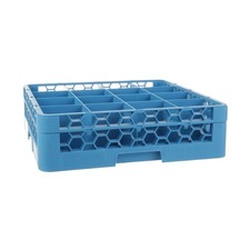 Carlisle RG16114 16 Compartment Opti Clean™ Glass Rack and Extender