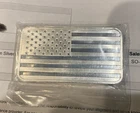 5 Troy oz Bar .999 Silver American Flag from Money Metals Exchange