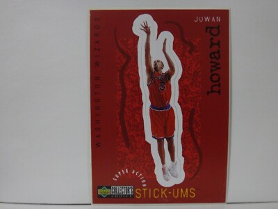 1997-98 Collector's Choice Stick-Ums Wizards Basketball Card #S29