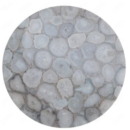 18x18 Handmade Salt Agate Coffee Table Side Table End Table Furniture Gift