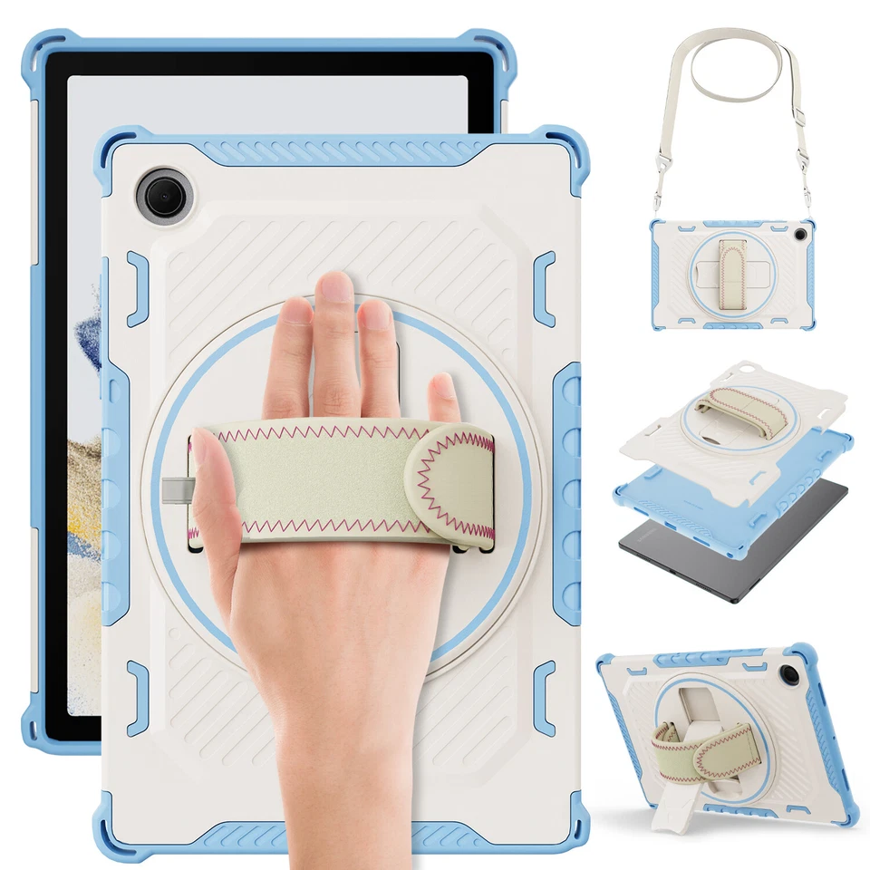 For Samsung Galaxy Tab A9+ 2023 Tablet Case With A Free Shoulder Strap - Image 2 of 4