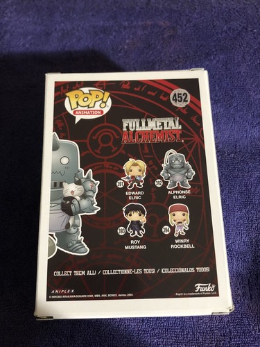 Funko Pop Alphonse Elric with kittens Hot Topic Exclusive NEW RARE VAULTED - Picture 3 of 8