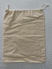 Dooney & Bourke Cotton Purse Bag Shoe Bag 15 in x 11.5 in Drawstring Off White — photo 3