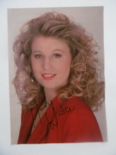 Mandy Winter Autogramm signed A4 Magazinbild