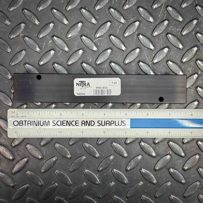 Nitra Pneumatic Valve Manifold, MRA-8DC Aluminum 8 Station 