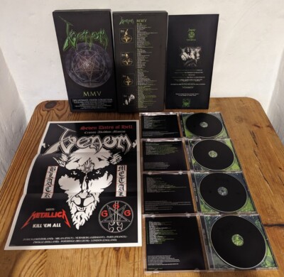 Venom – MMV (RARE, 4 CD Box Set 2005 +60-page booklet and poster