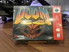 Thumbnail of ebay&reg; auction 294557758856 | Doom 64 N64 Neu Sealed Mint Ultra Rare