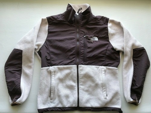 Nylon Polartec Jacket Size M Coat Brown 
