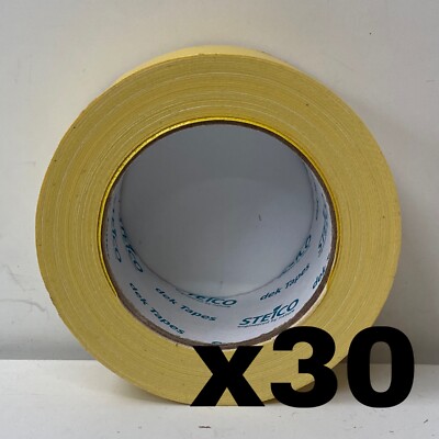 30x STEICO Abdeckhahn gelb stark klebend KOSTENLOSE UK-LIEFERUNG  