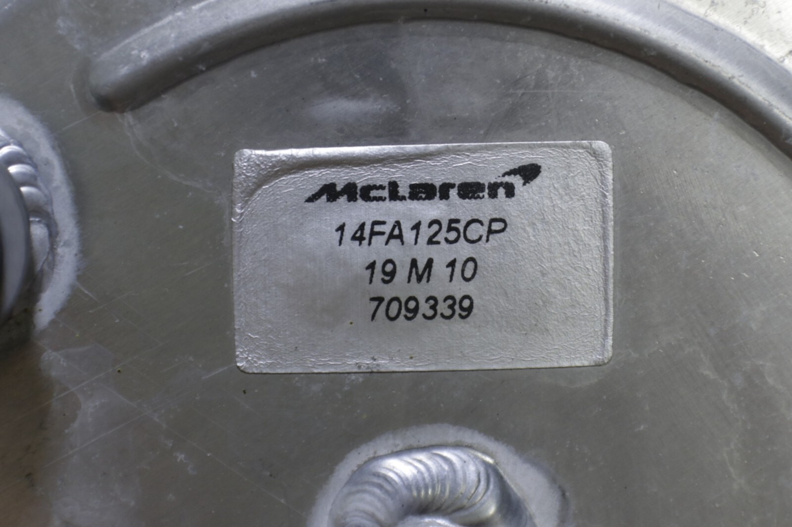 McLaren 720S Rear Dry Sump Engine Oil Reservoir Tank Assembly 2018 - 2023 OEM