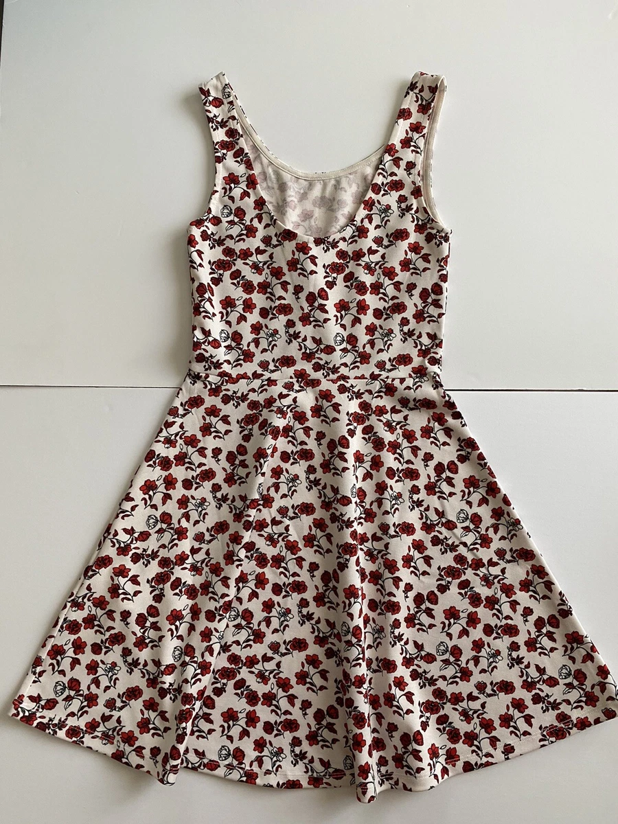 H&m white hotsell skater dress