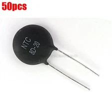 50Pcs Ntc Power Thermistors 8Ohms 6Amp 20Mm Disk 8D-20 Inrush Curren Limiter im