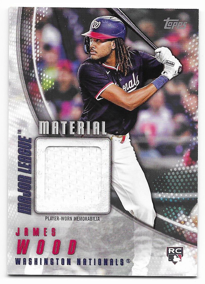 TOPPS ルイスロベルト エロイヒメネス コンボサイン 20シリ 2025 Topps Series 2 Major League Material Relic James Wood