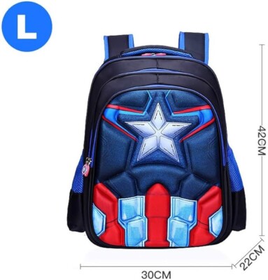 Marvel Avengers Super Hero Spielzeug Captain America Rucksack Rucksack Schultasche