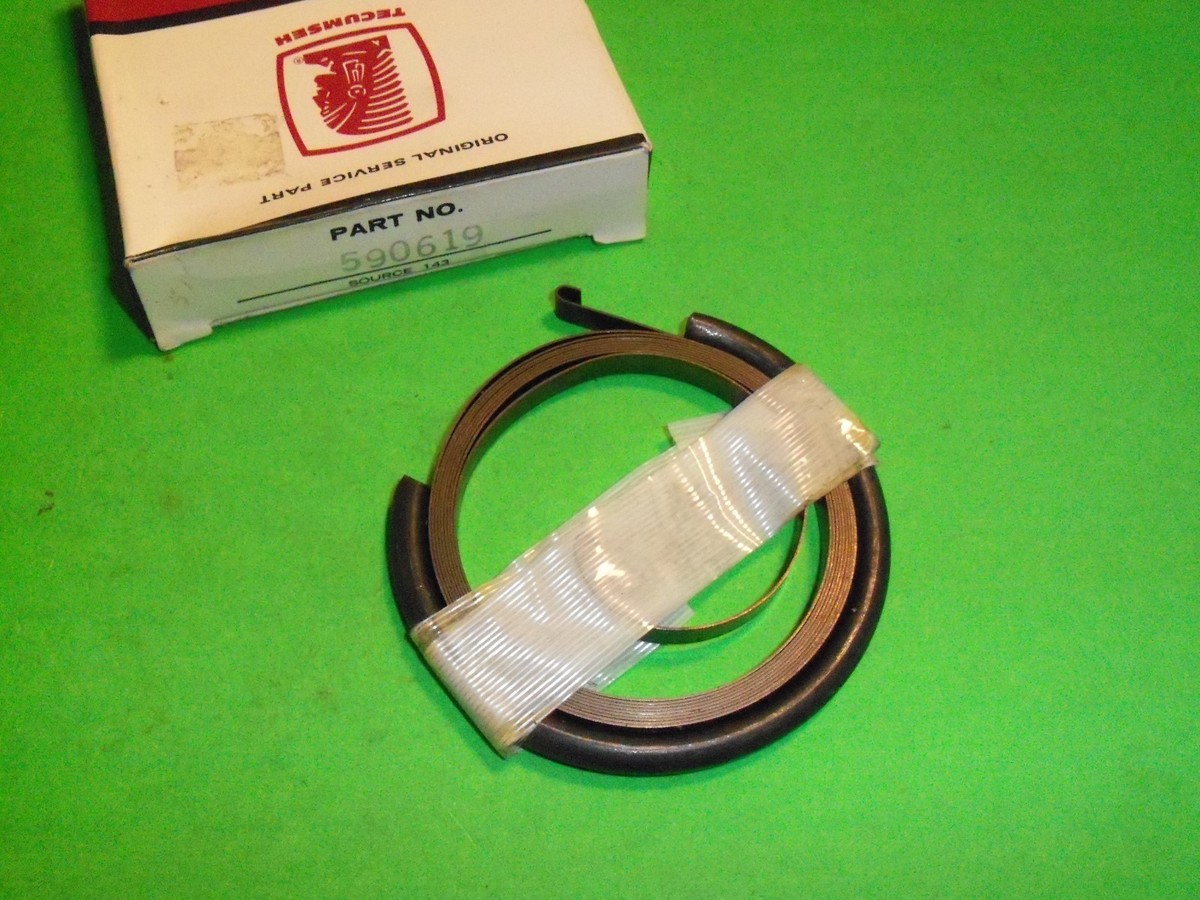 NEW OEM TECUMSEH STARTER SPRING 590619 TC1 | eBay