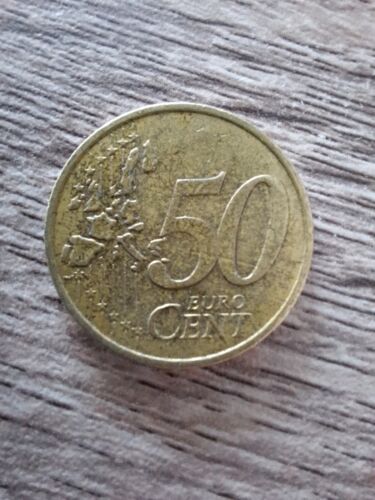50€-Cent RF 2001, Fehlprägung ,Privatverkauf - Bild 1 von 2
