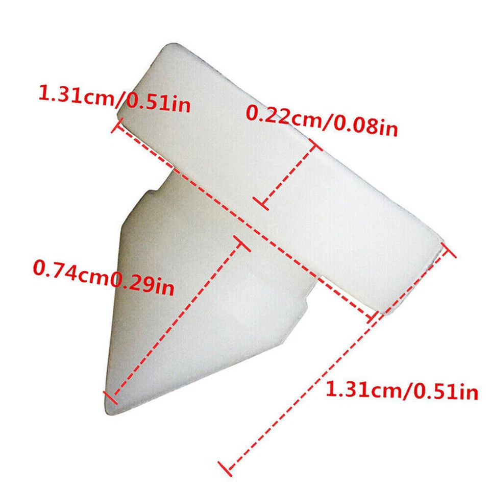 12Pcs Fits Honda Civic Accord Brake Clutch Pedal Stopper Stop Pad 46505-SA5-000 - Image 3 of 4