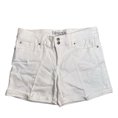Denizen Levis Jean Shorts White Womens 