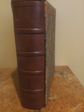 Leather Photo Album/Scrapbook 9-1/" X 9-3/4" with Slipcase Elato, Munich