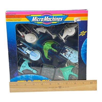 Micro Machines Star Trek Space Ship Collectors Set 1993 Galoob