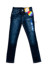 Member's Mark Girl's Favorite Knit Denim Skinny Fit Jean With Accessory