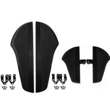 Motorcycle Rider and Passenger Floorboards Set Front Rear Foot pegs Footboards