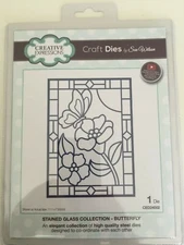 Creative Expressions Sue Wilson Dies Stained Glass Collection Butterfly New