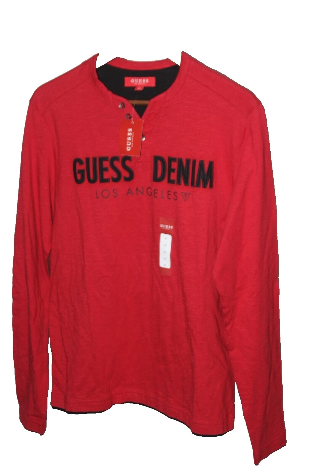 GUESS Long Sleeve T-Shirts for Men
