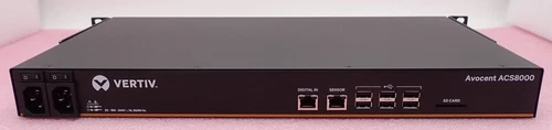 Vertiv Avocent ACS8000 16-Port Console Server DAC Dual AC PSU ACS8016DAC