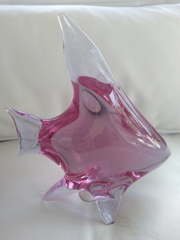 Alexandrite Fish Zelezny Brod Sklo 1965