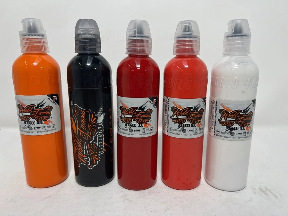 WORLD FAMOUS Tattoo Ink 4 oz - Pick Color