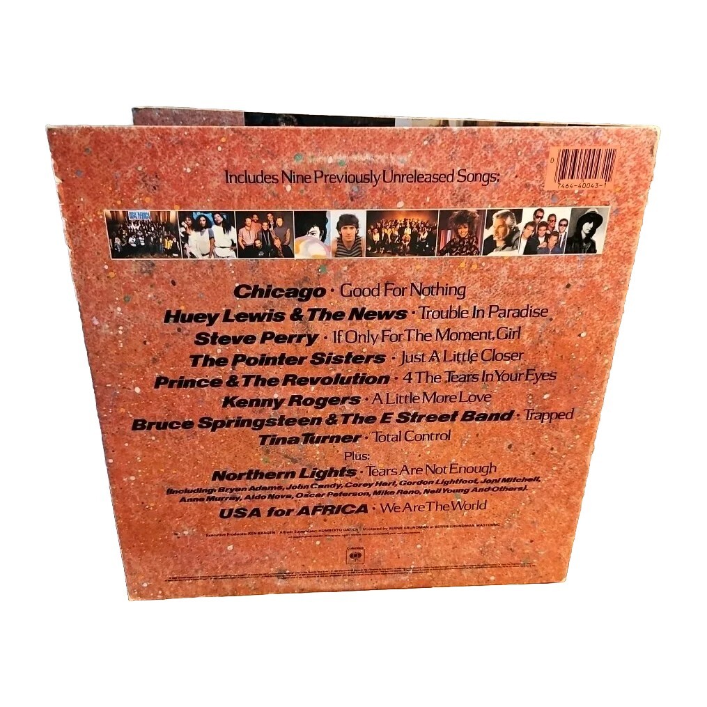 Vintage 1985 Original Historic Recording We Are The World