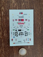 decals decalcomanie deco VW ILTIS PARIS DAKAR 1/43