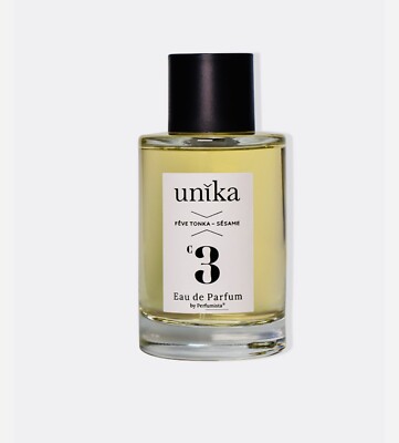 Unika 3 Feve Tonka Sesame 100ml Parfum New in Box 100% Authentic