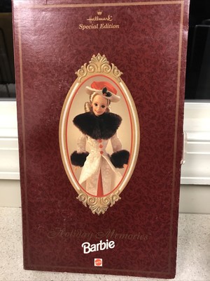 1995 Hallmark Special Edition Barbie Holiday Memories Mattel 