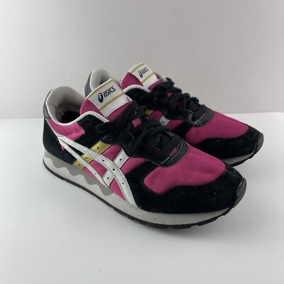 Asics Gel Holland Alpha Running Sneakers Shoes Pink Black Womens Size US 6 EU37