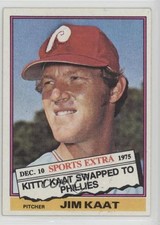 1976 Topps Traded Jim Kaat #80 HOF 07i7