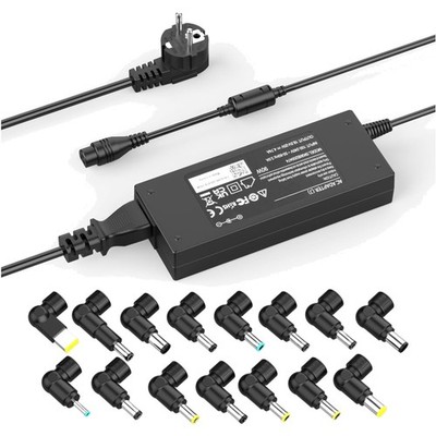 Laptop Ladegerät 90W Netzteil Kabel 15 Stecker USB Kompatibel mit HP Lenovo A...