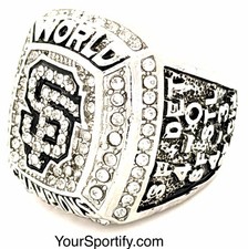 2012 San Francisco Giants World Series Champions Replica Ring - Size 11