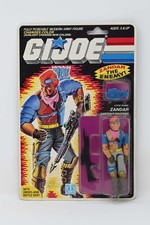 Vintage 1986 GI Joe Zandar Zartan's Brother Color Change MOC Hasbro ARAH