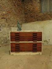Architects Plan Chest, Chippy Paint, George VI warrant stamp **FREE DELIVERY**