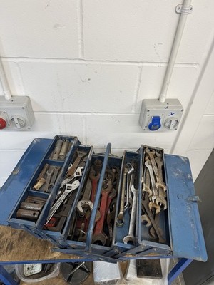 Tool Box Job Lot Of Spanner And Adjustable Lot 2