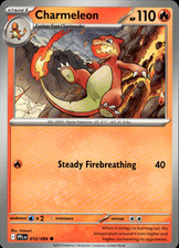 Charmeleon Phantasmal Flames 012/094 Common Pokémon — English Lightly Played