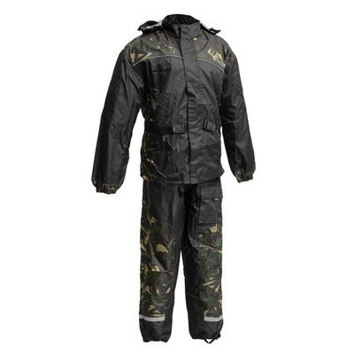 Atrox - Rain Suit Men (2 piece) - Black/ camo