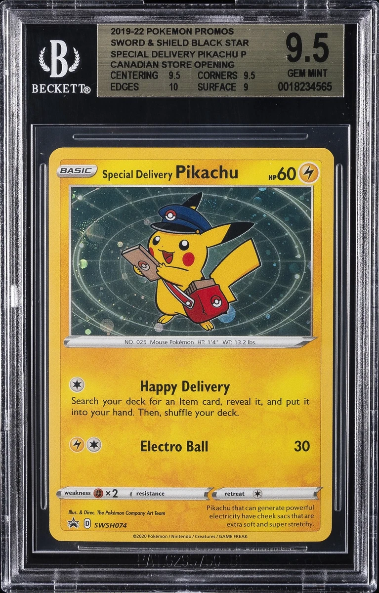 Special Delivery Pikachu 英語版 #希少 Special Delivery Pikachu Pokémon TCG Cards for sale | eBay